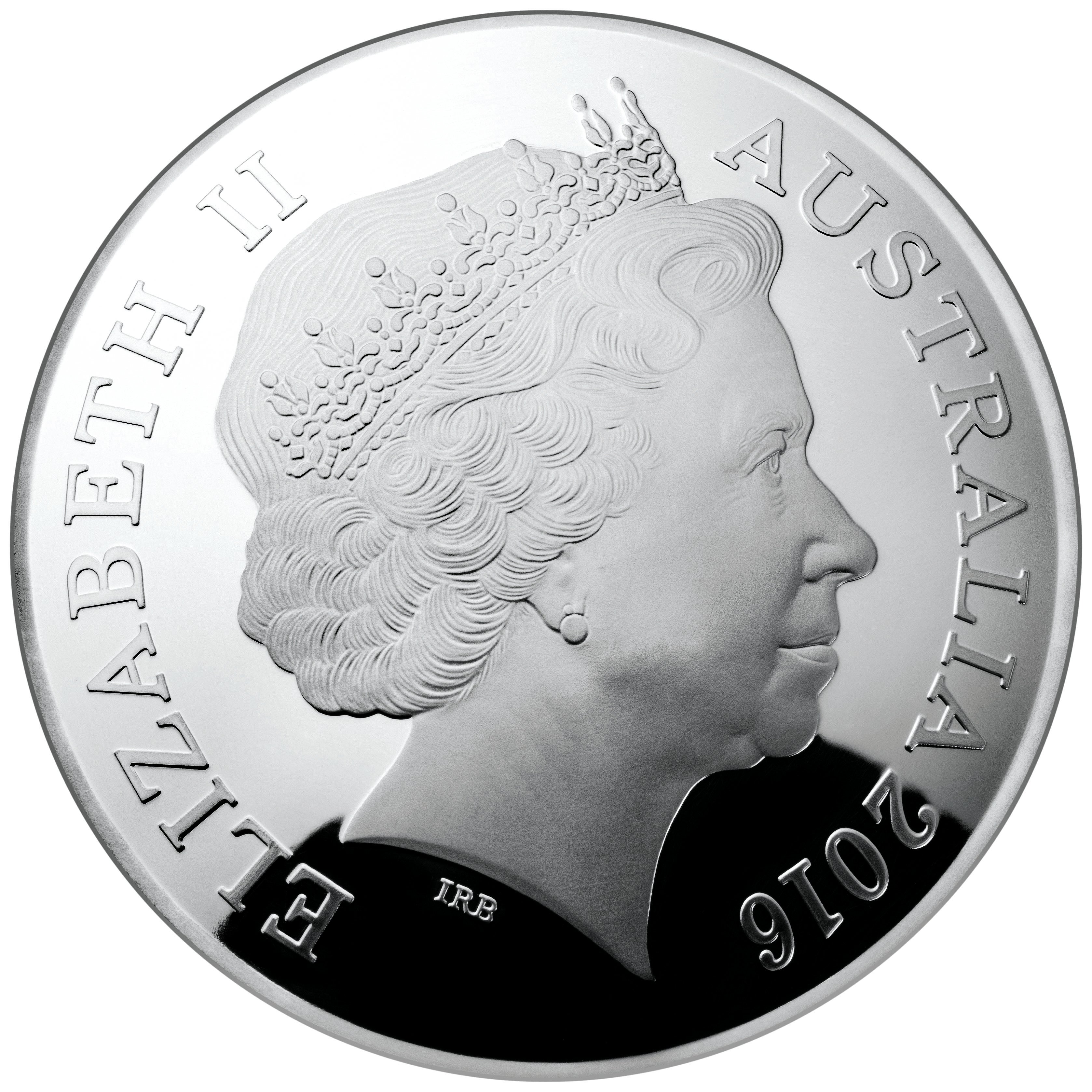 2016 $5 Northern Sky Cygnus 1oz Silver Coloured Proof Domed Coin