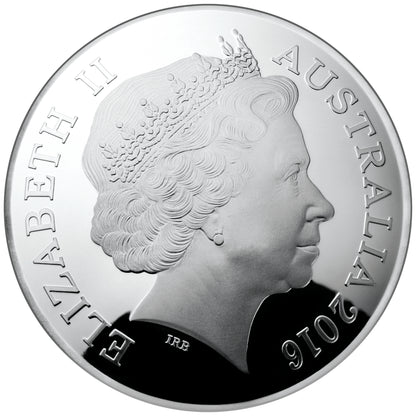 2016 $5 Northern Sky Cygnus 1oz Silver Coloured Proof Domed Coin