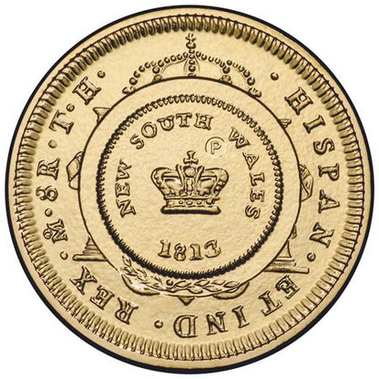 2013 $1 Bicentenary of The Holey Dollar & Dump 'P' Counterstamp Uncirculated Coin