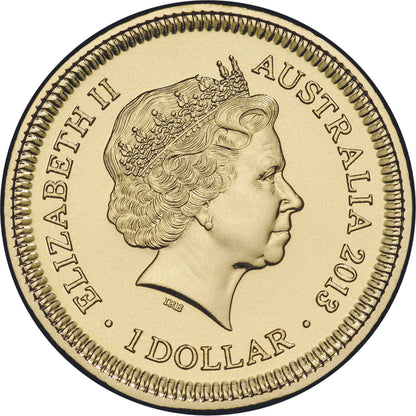 2013 $1 Bicentenary of The Holey Dollar & Dump 'P' Counterstamp Uncirculated Coin