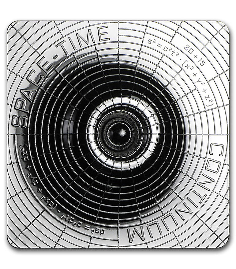 Cook Islands 2015 $2 Space-Time Continuum 1/2oz Silver Coin
