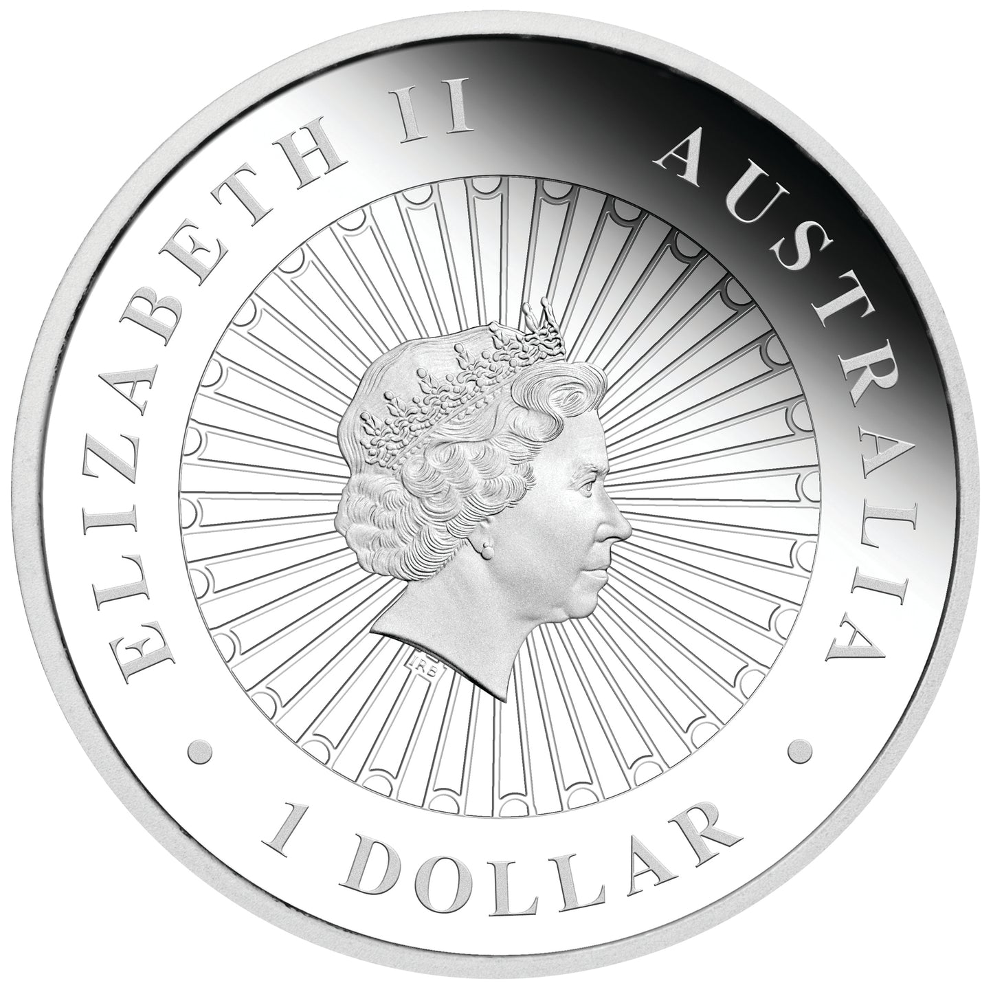 2018 $1 Australian Opal Lunar Year of The Dog 1oz Silver Proof Coin