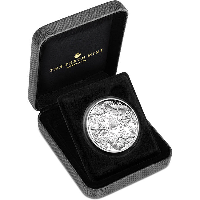 2020 $1 Double Dragon 1oz Silver Proof Coin