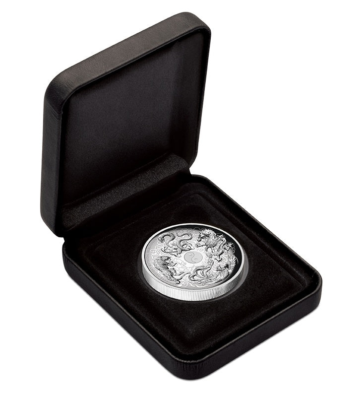 Tuvalu 2016 $1 Chinese Ancient Mythical Creatures 1oz Silver High Relief Proof Coin