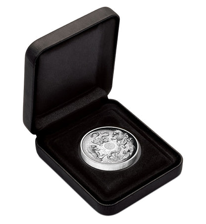 Tuvalu 2016 $1 Chinese Ancient Mythical Creatures 1oz Silver High Relief Proof Coin