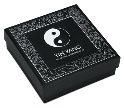 Tuvalu 2016 $1 Yin Yang Rotating Charm 1oz Silver Antiqued Coin