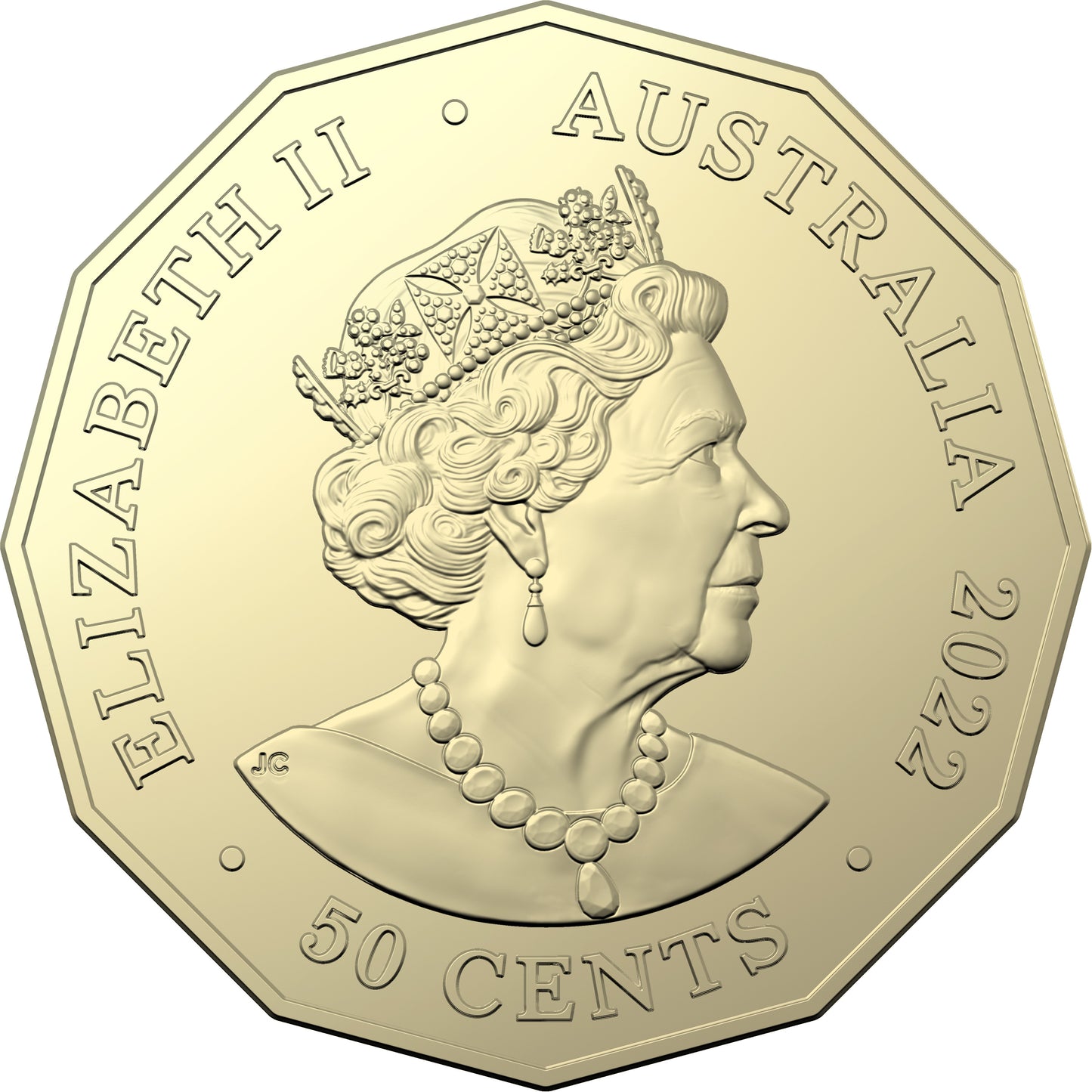2022 50c 50th Anniversary Tamworth Country Music Festival Uncirculated Coin