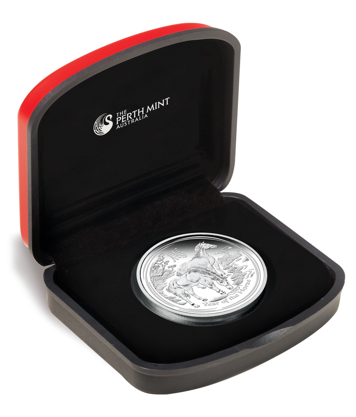 2014 50c Lunar Year of The Horse 1/2oz Silver Proof Coin