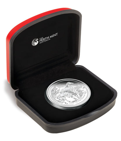 2014 50c Lunar Year of The Horse 1/2oz Silver Proof Coin