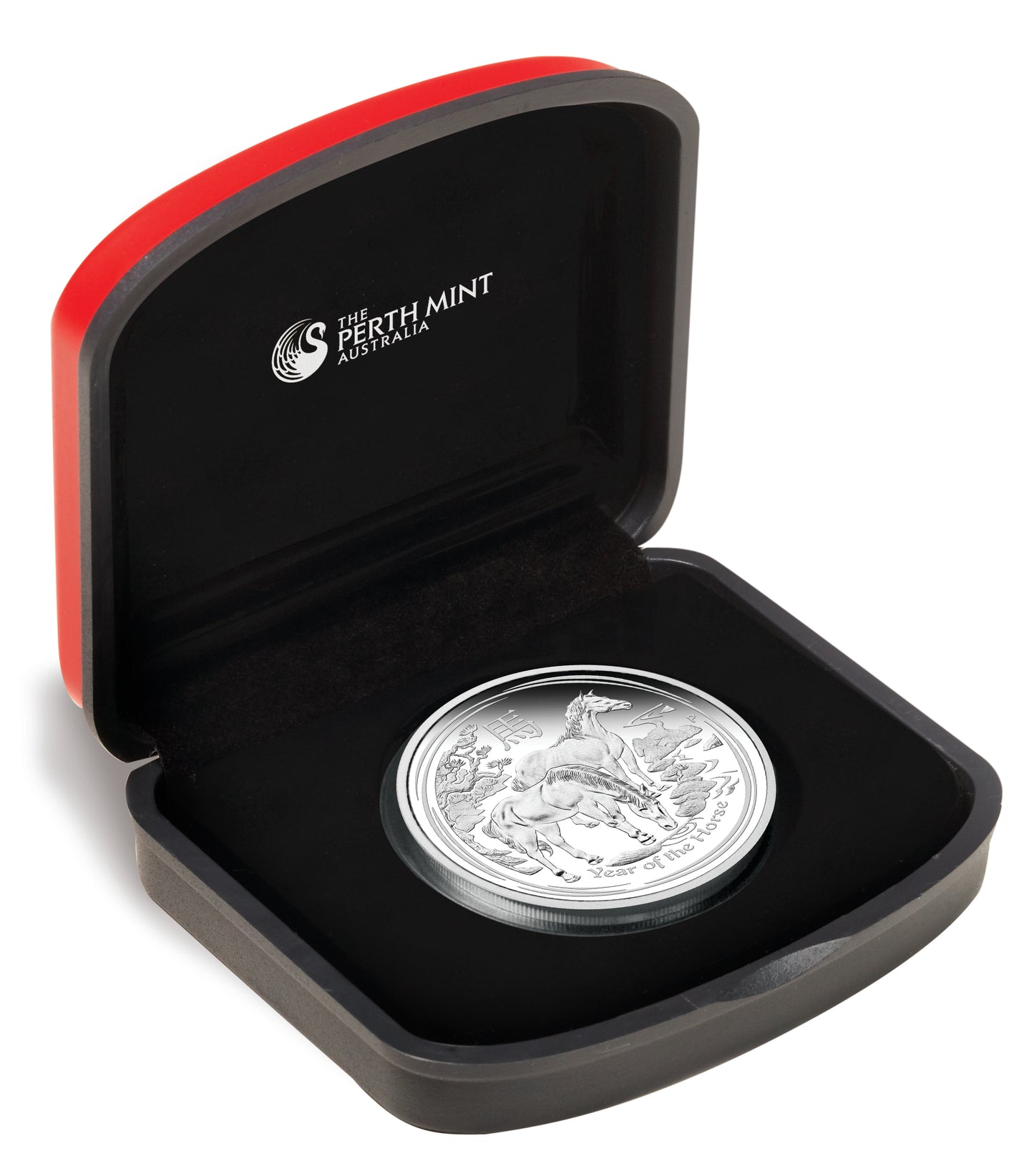 2014 $1 Lunar Year of The Horse 1oz Silver Proof Coin