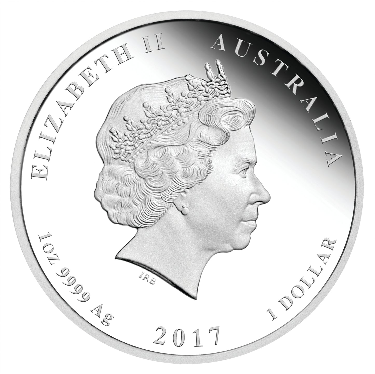 2017 $1 Lunar Year of The Rooster 1oz Silver Proof Coin