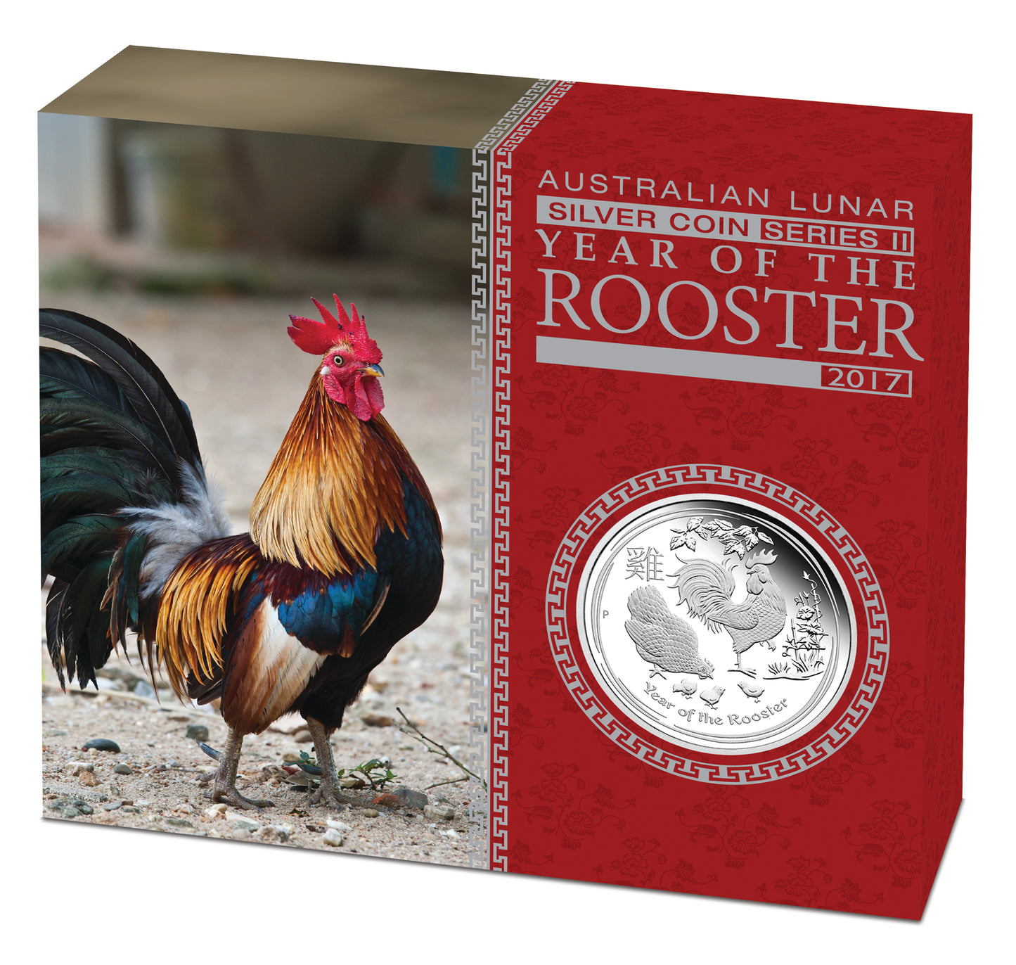 2017 $1 Lunar Year of The Rooster 1oz Silver Proof Coin