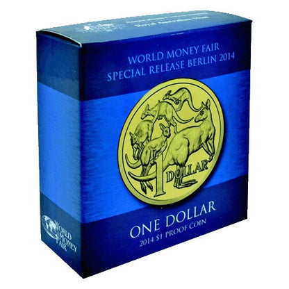 2014 $1 WMF Berlin One Dollar Proof Coin