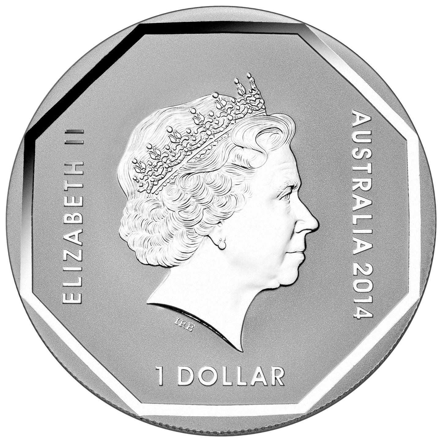 2014 $1 Australian Road Signs Koala 1oz Silver Frosted Uncirculated Coin