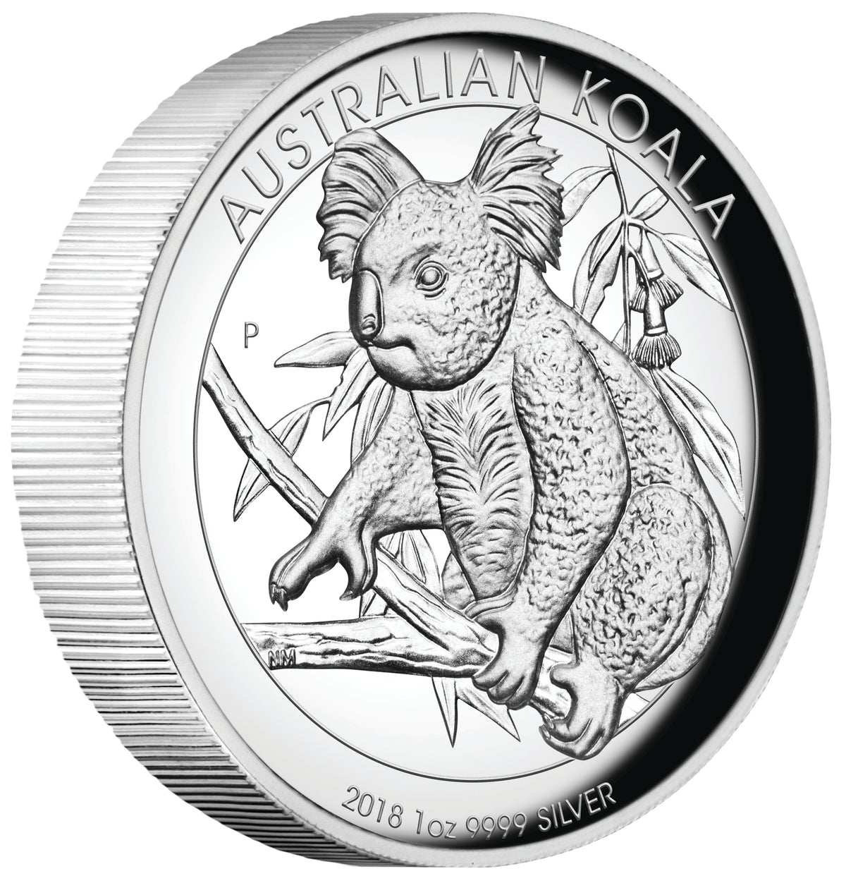 2018 $1 Australian Koala 1oz Silver High Relief Proof Coin