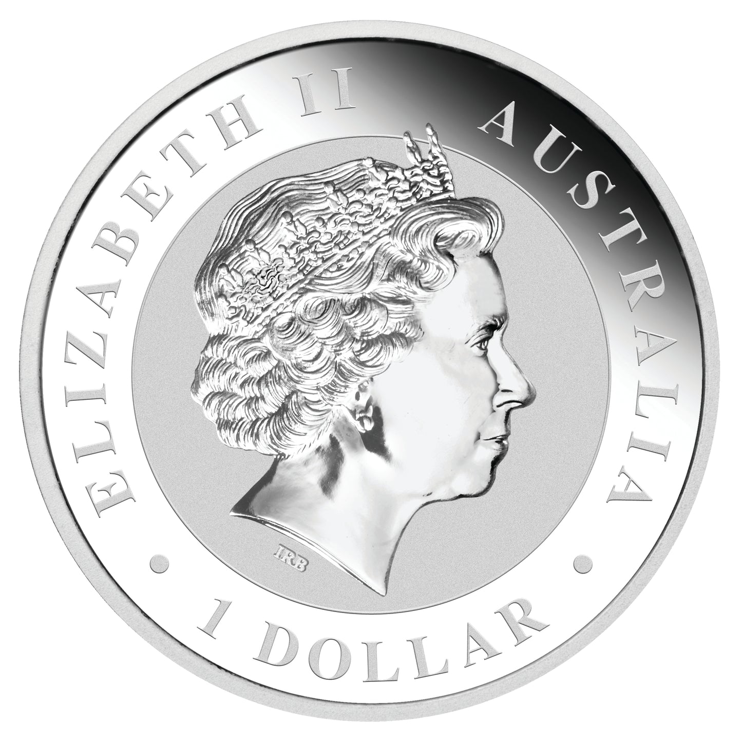 2014 $1 Australian Koala 1oz Silver Gilded Coin