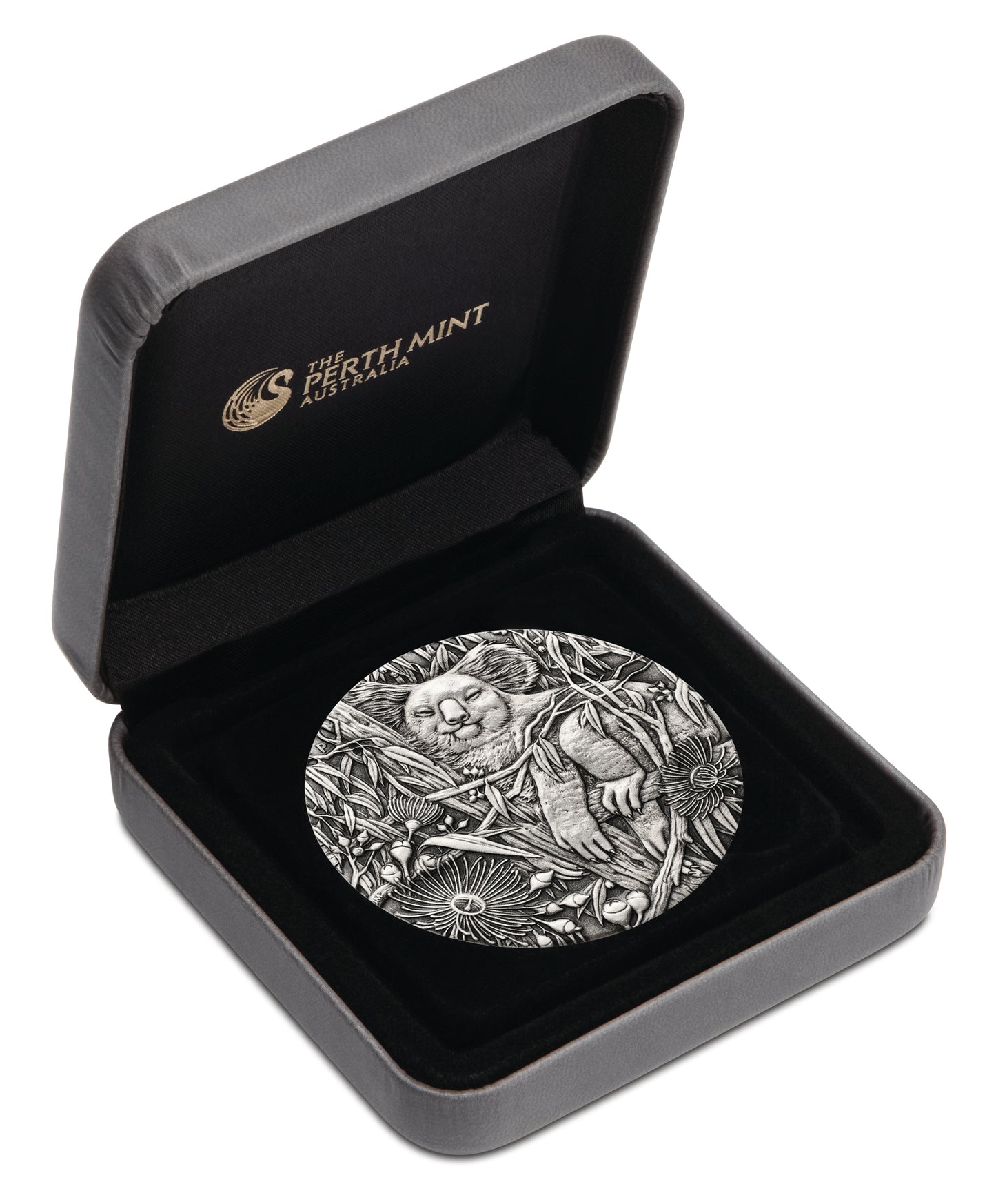 2017 $2 Australian Koala 2oz Silver Antiqued Coin