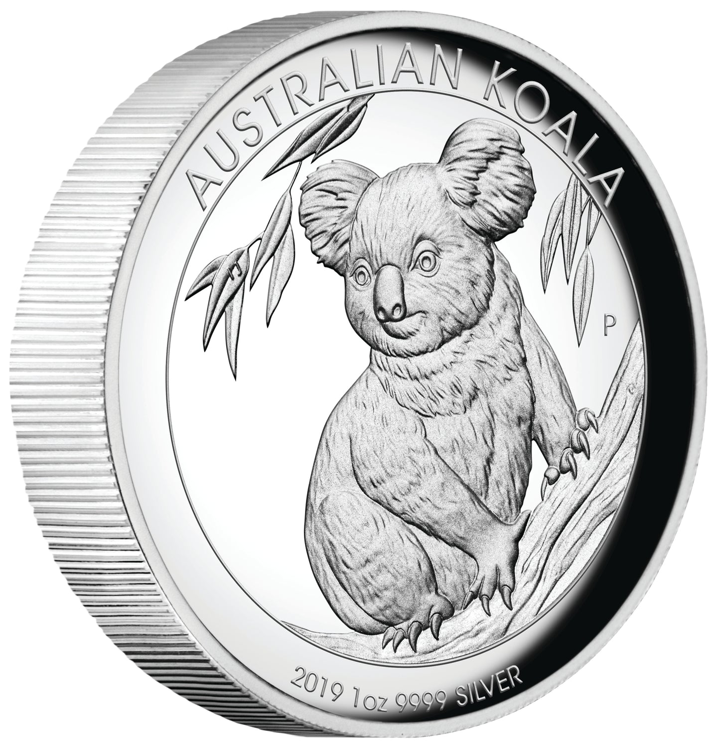 2019 $1 Australian Koala 1oz Silver High Relief Proof Coin