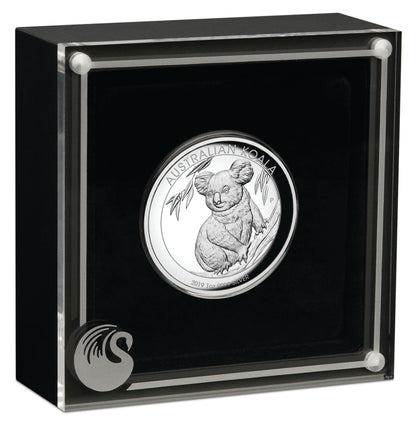 2019 $1 Australian Koala 1oz Silver High Relief Proof Coin