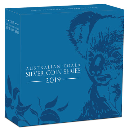2019 $1 Australian Koala 1oz Silver High Relief Proof Coin