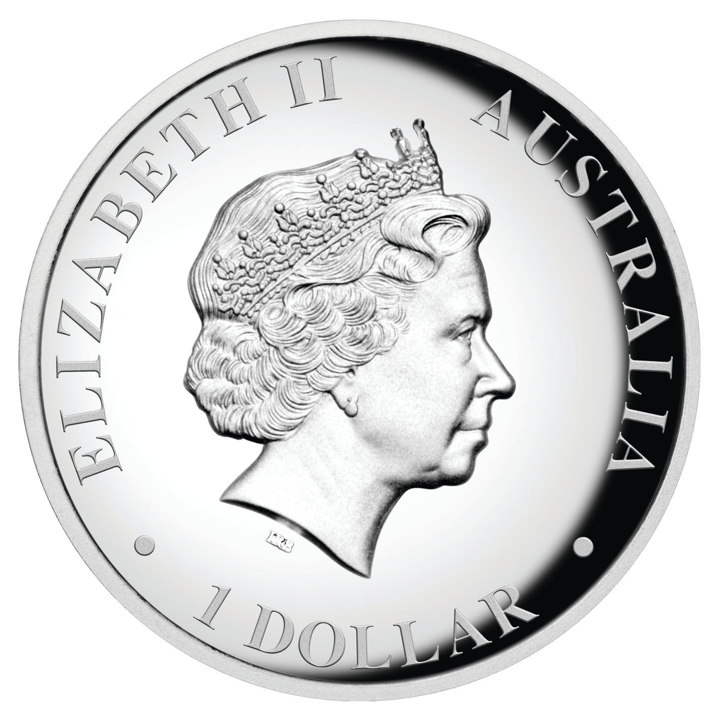 2013 $1 Australian Kookaburra 1oz Silver High Relief Proof Coin