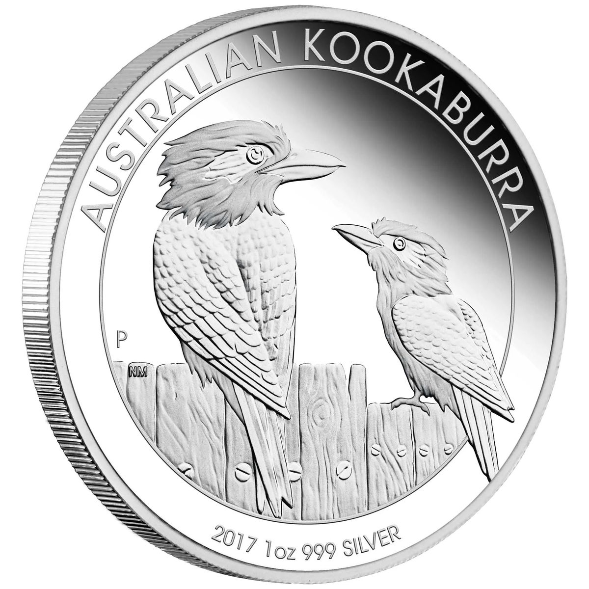 2017 $1 Australian Kookaburra 1oz Silver 2 Coin Set