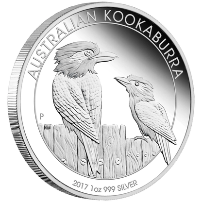 2017 $1 Australian Kookaburra 1oz Silver 2 Coin Set