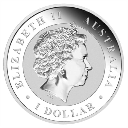 2017 $1 Australian Kookaburra 1oz Silver 2 Coin Set