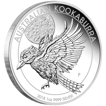 2018 $1 Australian Kookaburra 1oz Silver 2 Coin Set