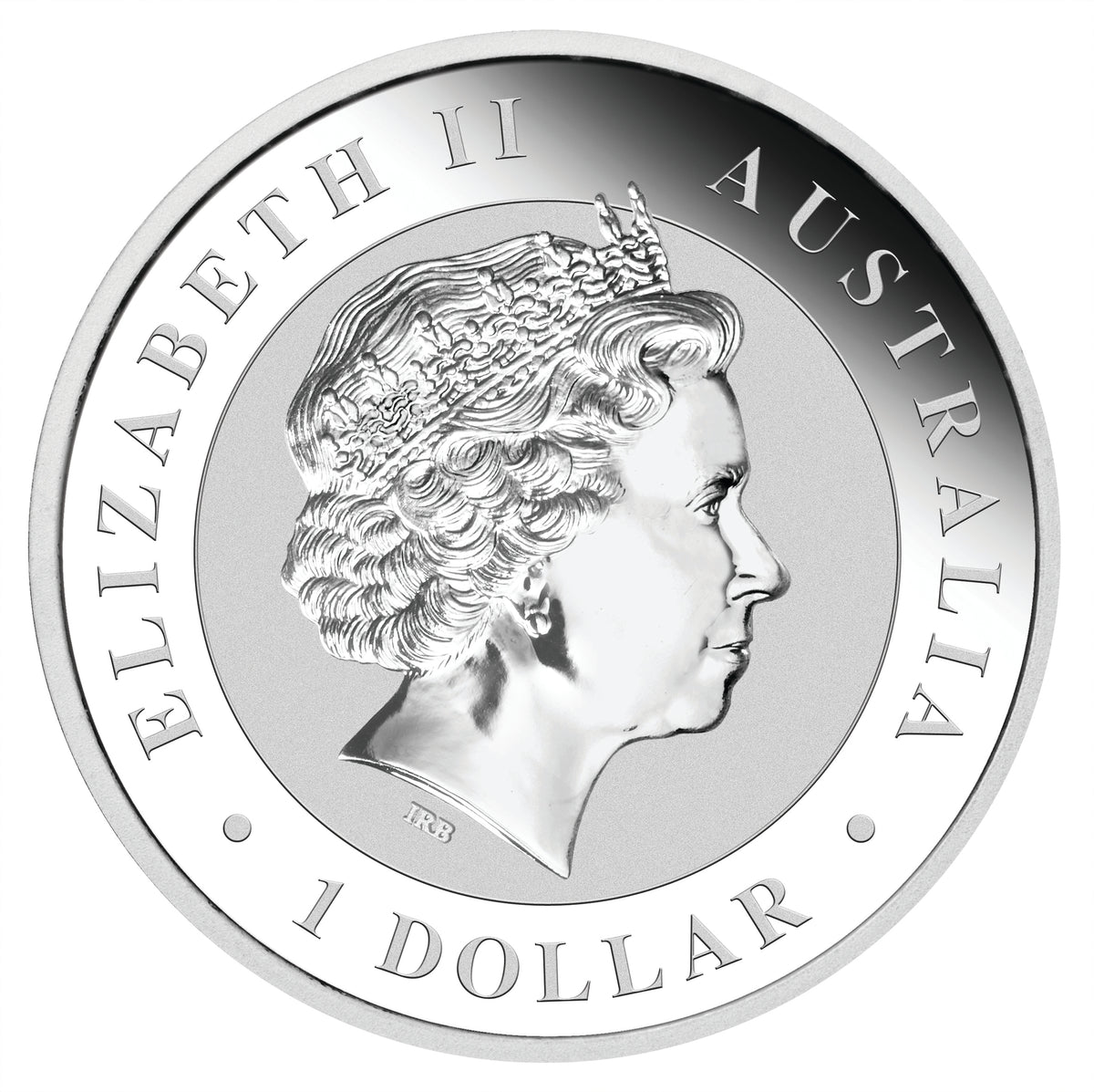 2017 $1 WMF Berlin Australian Kookaburra 1oz Silver Coloured Proof Coin