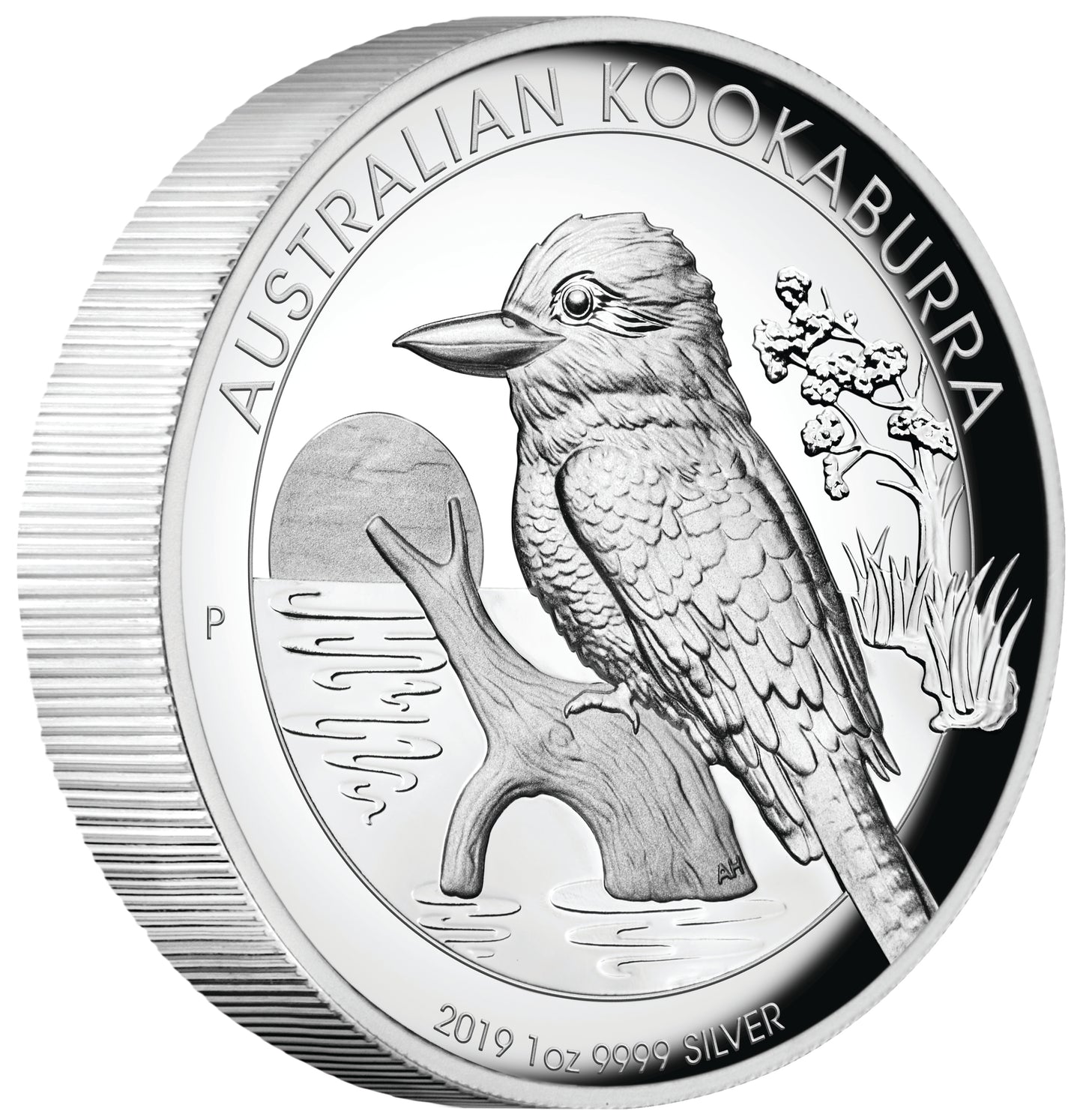 2019 $1 Australian Kookaburra 1oz Silver High Relief Proof Coin
