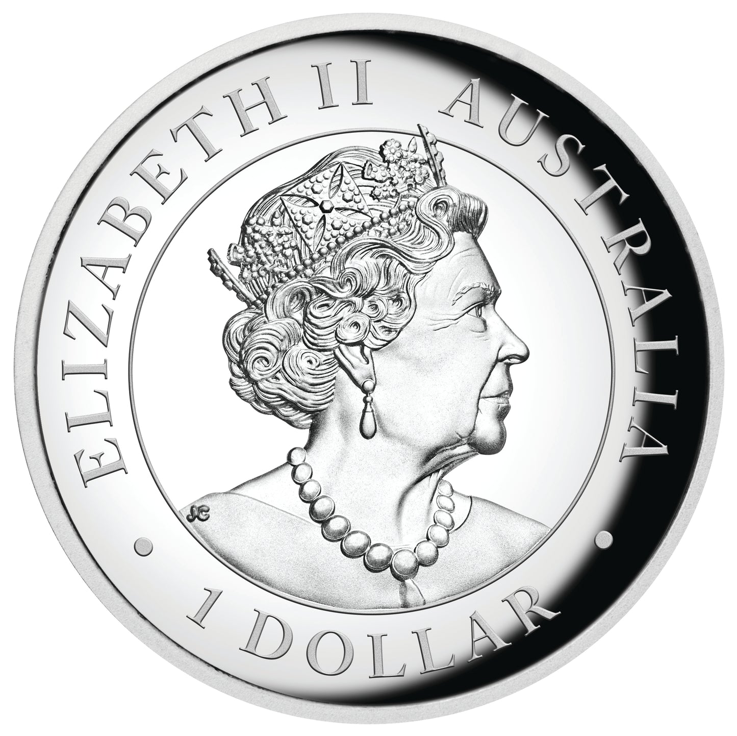 2019 $1 Australian Kookaburra 1oz Silver High Relief Proof Coin