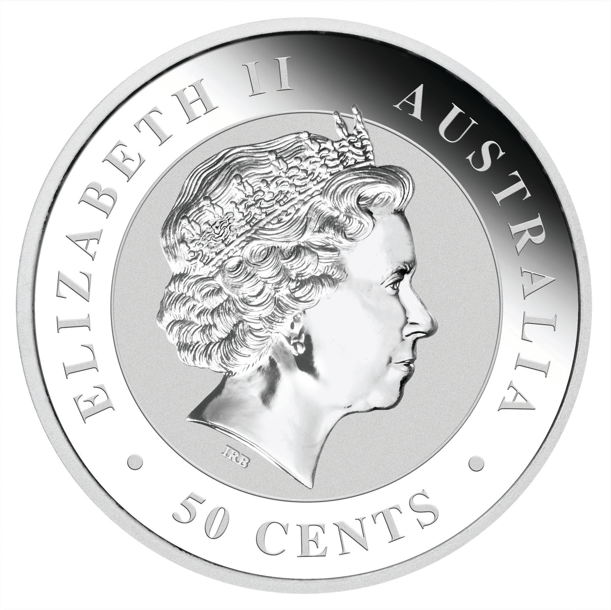 2016 50c ANDA Melbourne Kangaroo 1/2oz Silver Coloured Coin