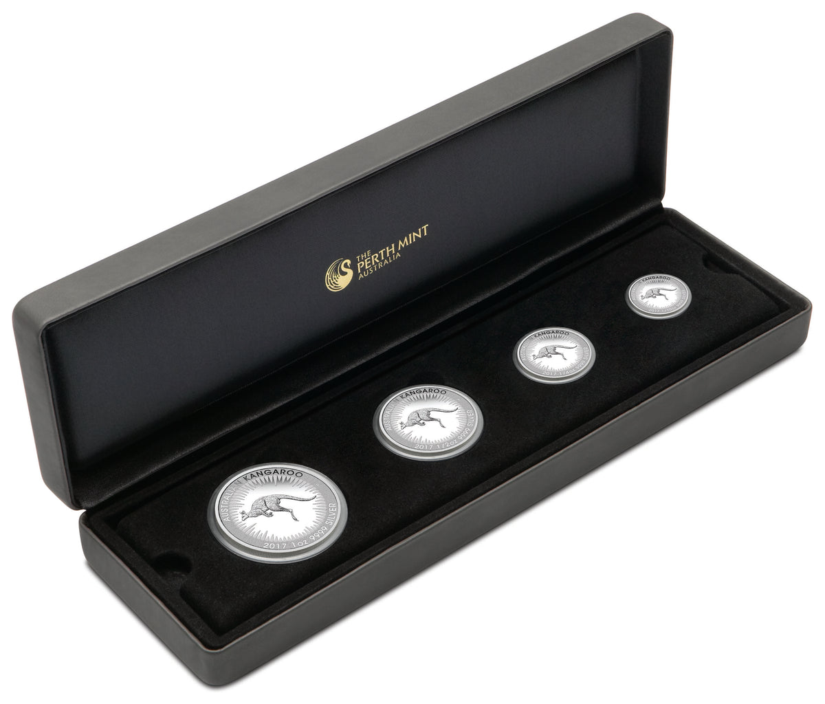 2017 Australian Kangaroo Silver Proof 4 Coin Set