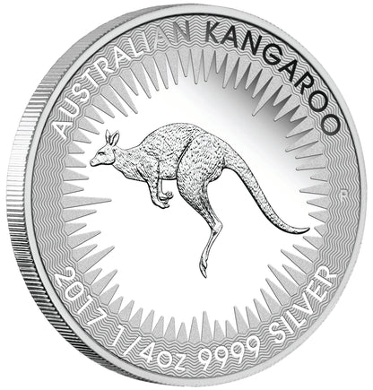 2017 Australian Kangaroo Silver Proof 4 Coin Set