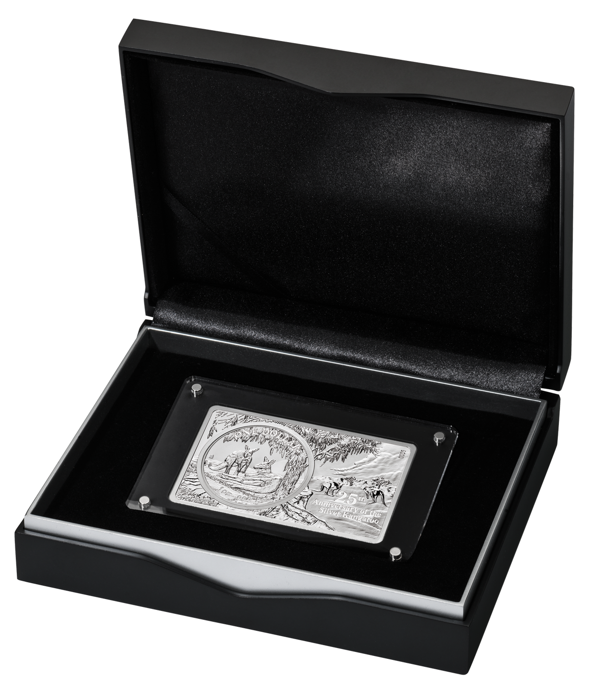2018 25th Anniversary of The Silver Kangaroo 3oz Silver Coin & Bar Set