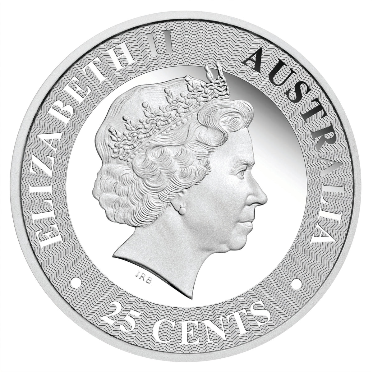 2017 25c Australian Kangaroo 1/4oz Silver Proof Coin