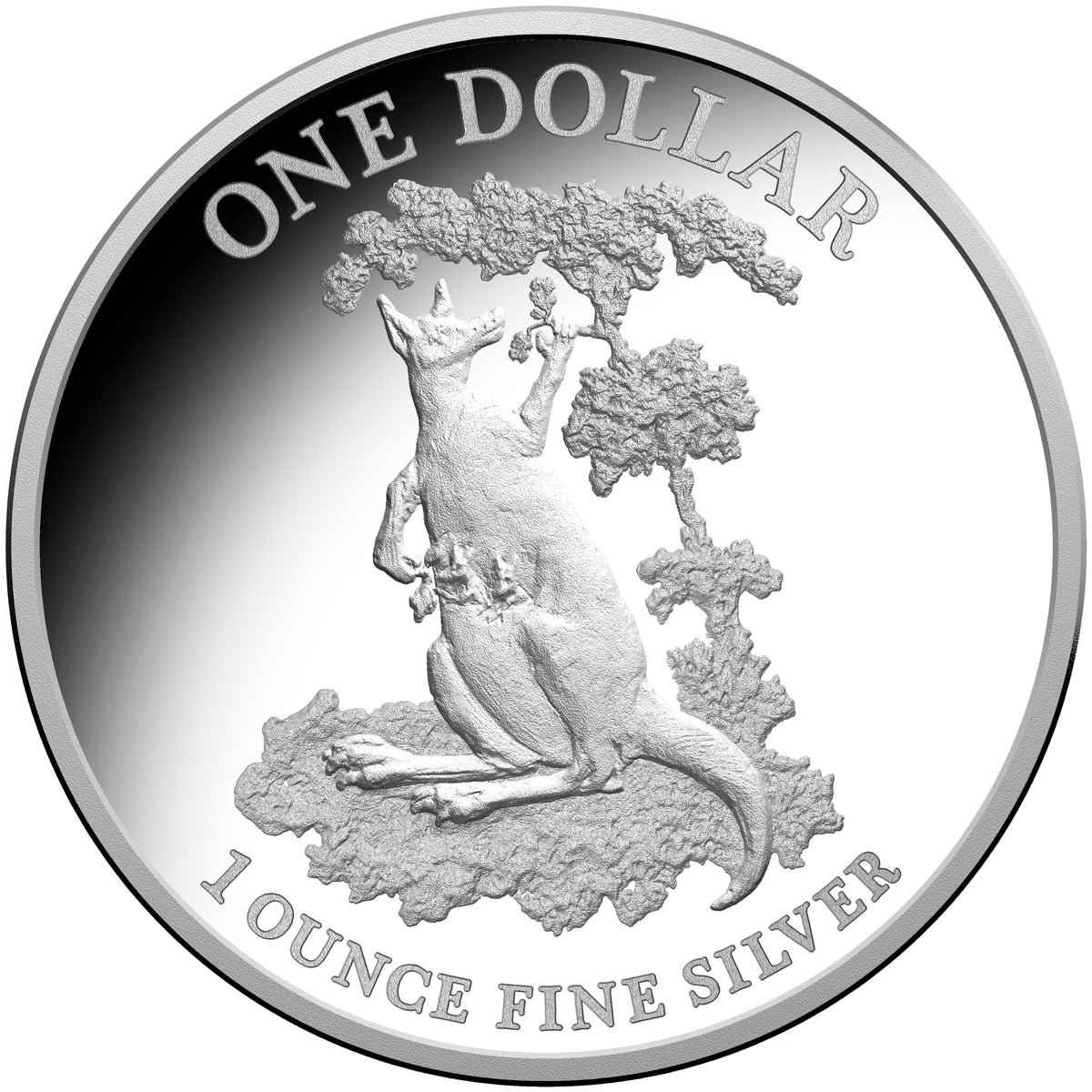 2015 $1 Kangaroo Series Explorer's First Sightings 1oz Silver Proof Coin