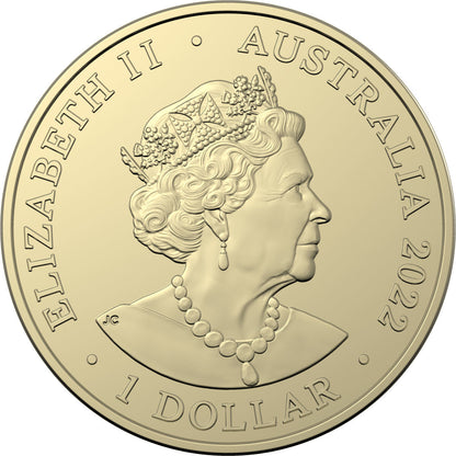 2022 $1 Dinosaurs Down Under Uncirculated 4 Coin Set