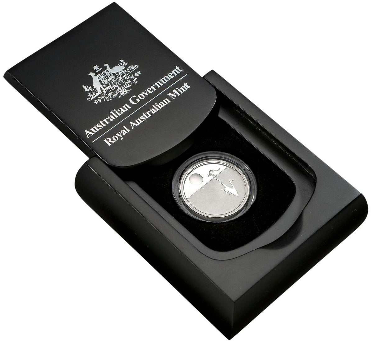 2011 $1 Kangaroo At Sunset Silver Proof Coin