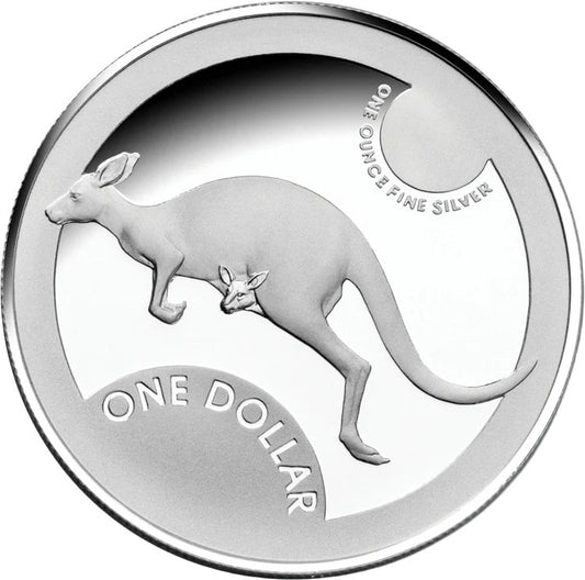 2006 $1 Kangaroo 1oz Silver Proof Coin