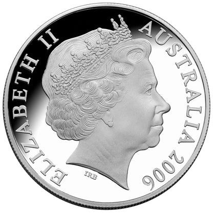 2006 $1 Kangaroo 1oz Silver Proof Coin