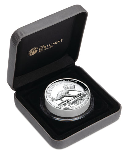 2015 $8 Australian Kangaroo 5oz Silver High Relief Proof Coin