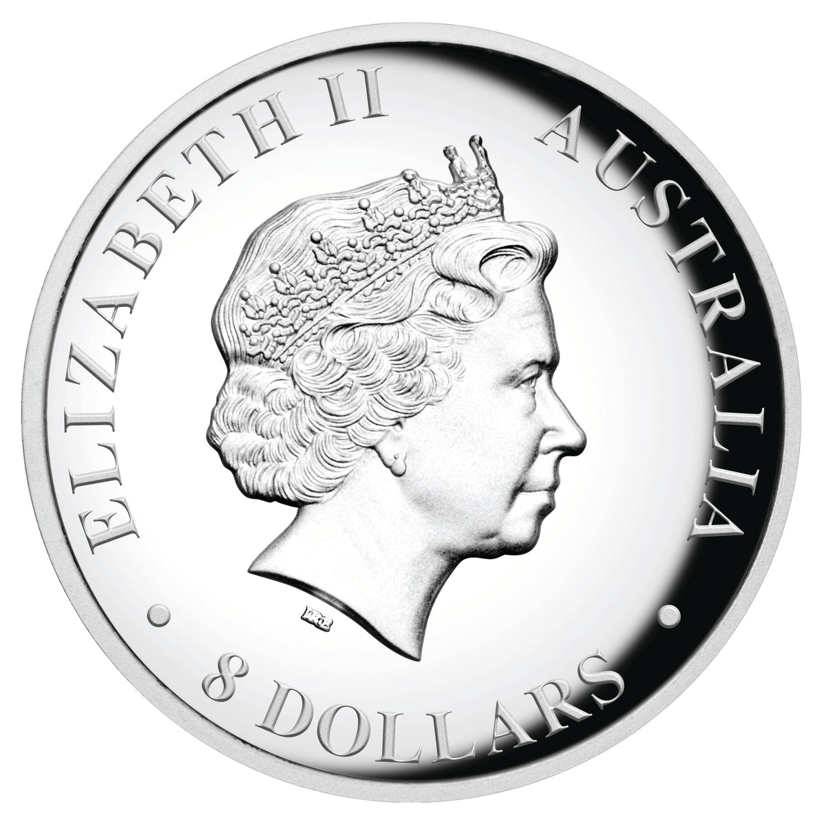 2014 $8 Australian Wedge-Tailed Eagle 5oz Silver High Relief Proof Coin