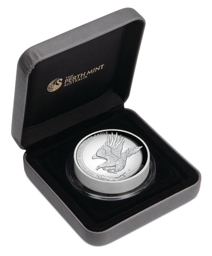2014 $8 Australian Wedge-Tailed Eagle 5oz Silver High Relief Proof Coin