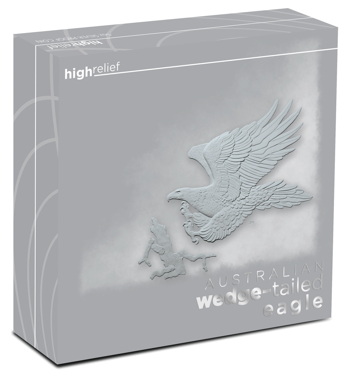 2014 $8 Australian Wedge-Tailed Eagle 5oz Silver High Relief Proof Coin