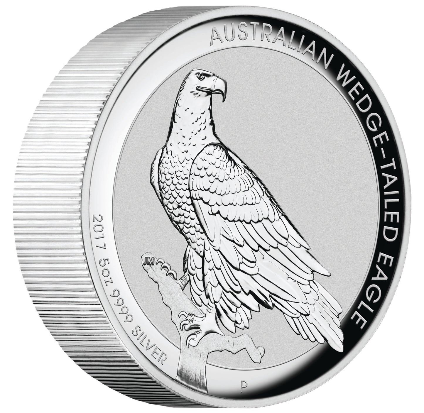 2017 $8 Australian Wedge-Tailed Eagle 5oz Silver High Relief Proof Coin