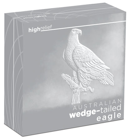 2017 $8 Australian Wedge-Tailed Eagle 5oz Silver High Relief Proof Coin