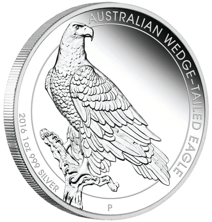 2016 $1 Australian Wedge-Tailed Eagle 1oz Silver Proof Coin