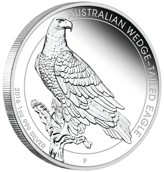2016 $1 Australian Wedge-Tailed Eagle 1oz Silver Proof Coin